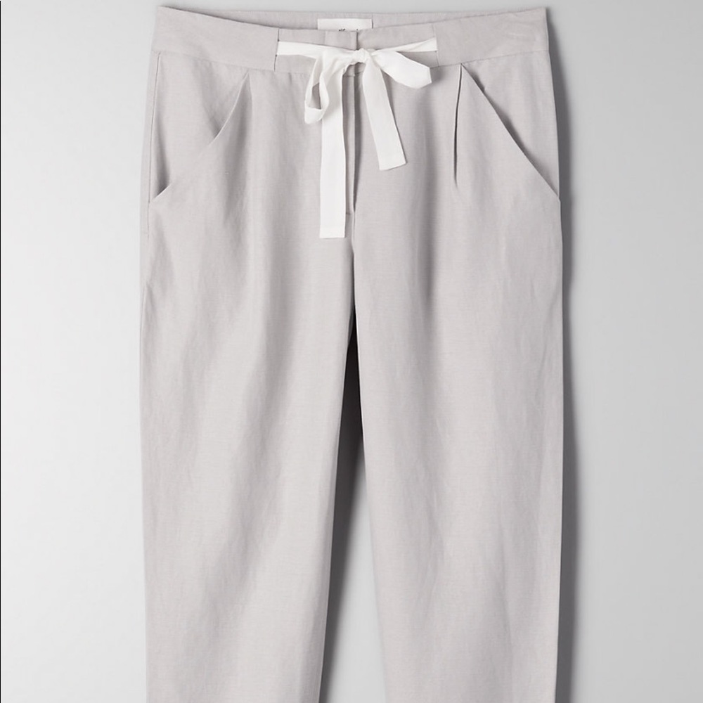 Aritzia Wilfred Allant Pant in Ashen Sz 0
